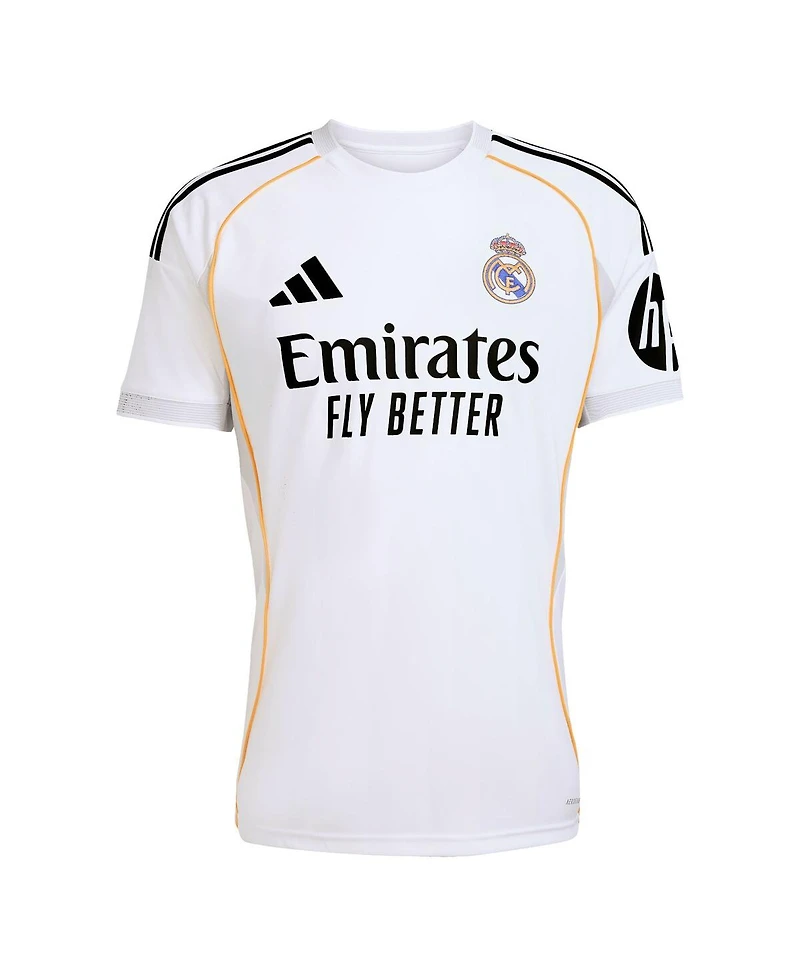 Adidas Men's Vini Jr. White Real Madrid 2025/26 Home Replica Jersey
