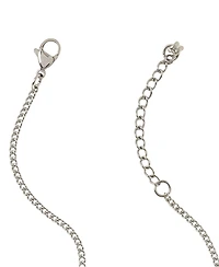 Uncommon Goods Interlocking Circles Steel Pendant Necklace