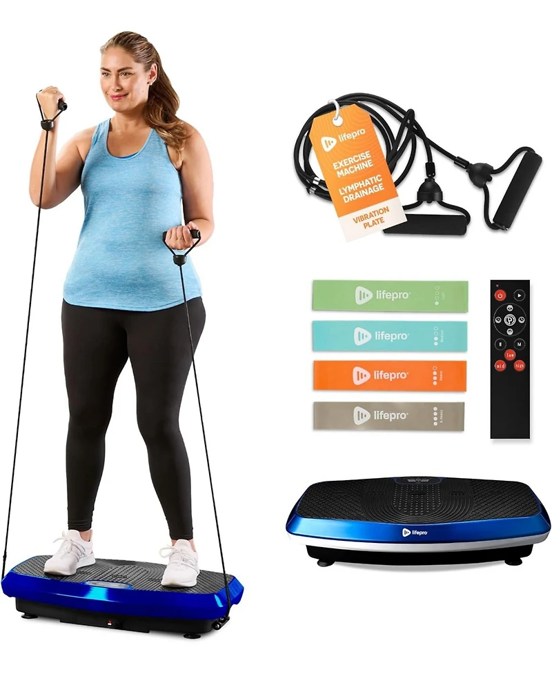 LifePro Hovert 3D Vibration Plate – Dual Motor Oscillation, Lateral & 3D Motion for Whole Body Fitness