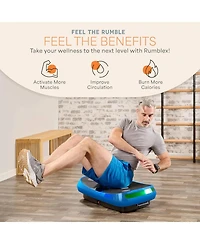 LifePro Rumblex 4D Vibration Plate – Triple Motor, 3D/4D Vibration for Whole Body Fitness