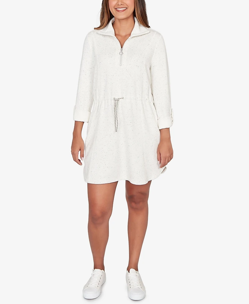 Ruby Rd. Petite Flecked Ultra Knit Sneaker Dress