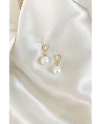 Untamed Petals Melody Pearl Drop Earrings
