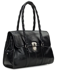 Patricia Nash Vienna Twist-Lock Satchel Bag