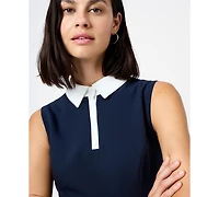 French Connection Women's Sleeveless Collared Mini Dress