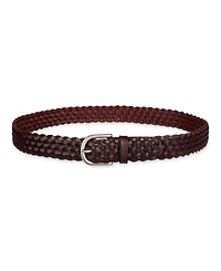 Levi's Women's Fully Adjustable Leather Braided Belt
