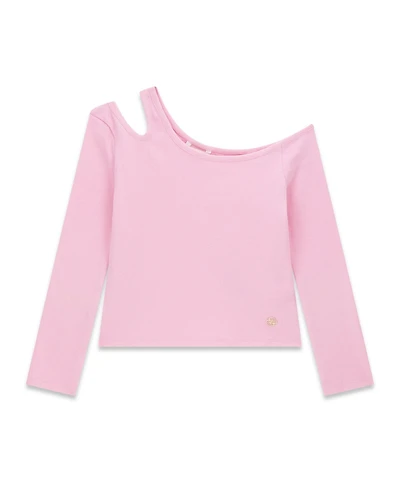 Guess Girls 7-16 Ribbed Long-Sleeve Top