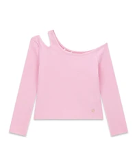 Guess Girls 7-16 Ribbed Long-Sleeve Top