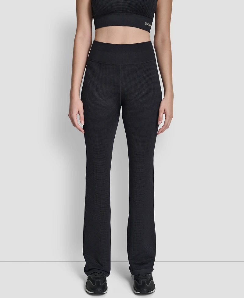 Dkny Women's Super High Waist Flare Pants
