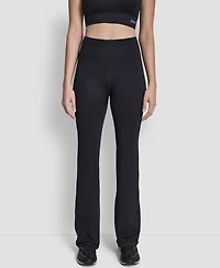 Dkny Women's Super High Waist Flare Pants
