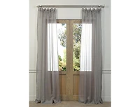 Half Price Drapes Sheer Curtain Pair (2 Panels