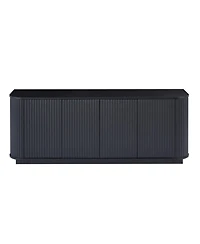 Storage Cabinet with Tv Stand wave pattern