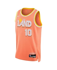 Nike Men's and Women's Darius Garland Orange Cleveland Cavaliers 2025/26 City Edition Swingman Jersey