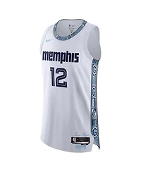 Nike Men's and Women's Ja Morant White Memphis Grizzlies 2025/26 City Edition Authentic Jersey