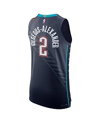 Nike Men's and Women's Shai Gilgeous-Alexander Blue Oklahoma City Thunder 2025/26 Edition Authentic Jersey