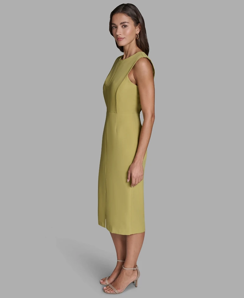 Bcbg Women's Crewneck Midi Dress