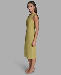 Bcbg Women's Crewneck Midi Dress