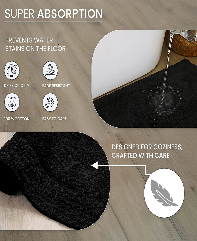 Home Weavers Waterford Bath Rug