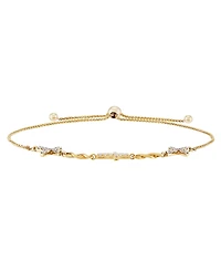 Macy's Diamond (1/4 ct. t.w.) Bracelet in 10k Yellow Gold