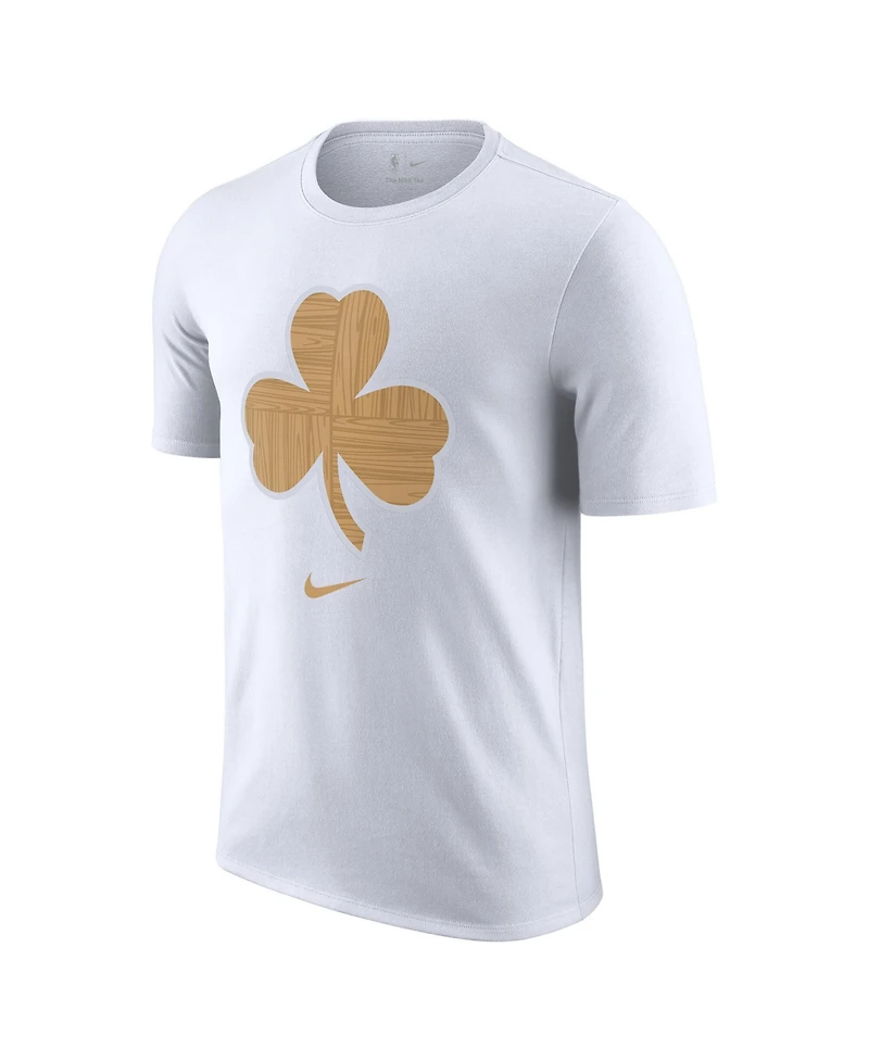 Nike Men's White Boston Celtics 2025/26 City Edition Remix Essential Logo T-Shirt