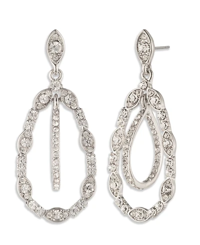 Givenchy Glass Crystal Orbital Dynamic Earrings (also Silver-Tone and Rose Gold-Tone)