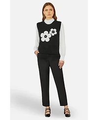 Yumi Women's Tailored Cigarette Pants