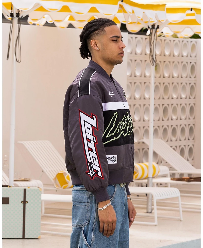 mnml Men's Loiter Racer Style Motor Jacket