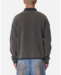 mnml Men's Polo Thermal Long Sleeve