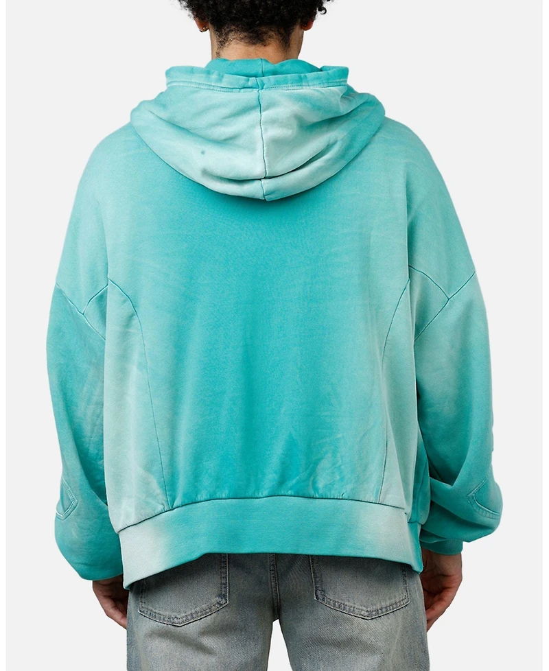mnml Men's Double Pouch Sprayed Hoodie