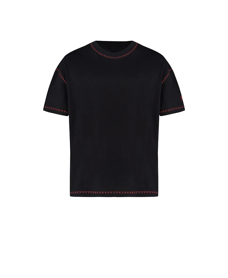 Pcfg Men's Free Heaven Crochet Cotton T-Shirt