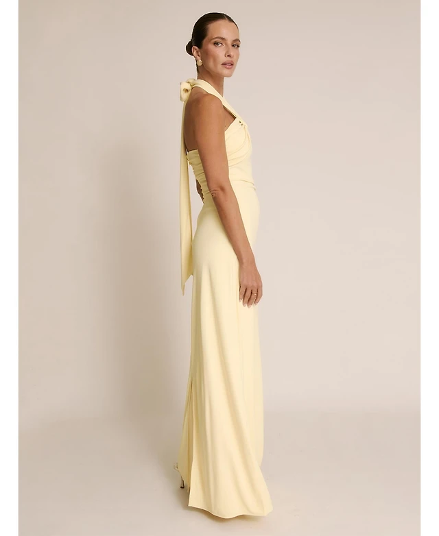 Six Stories Women's Halter Neck Stretch Bridesmaid Dress | Dulles Town  Center