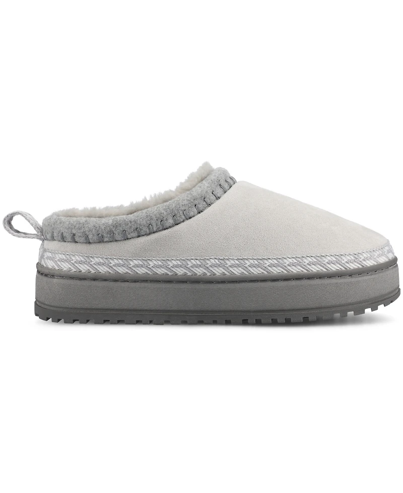 Journee Collection Women's Tarika Round Toe Clog Slippers