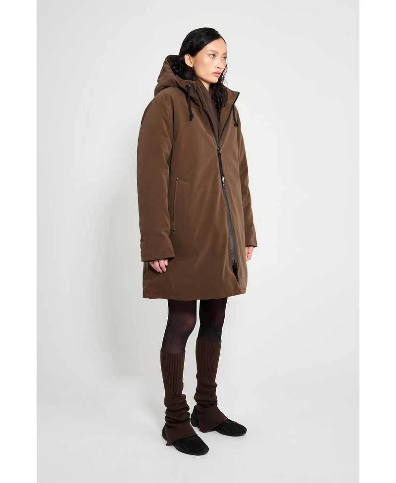 Stutterheim Women's Mosebacke Matte Winter Coat