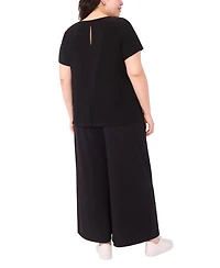 Vince Camuto Plus Short-Sleeve T-Shirt