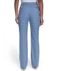 Calvin Klein Women's Windowpane Modern Fit Pants