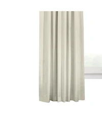 Thermaplus Commonwealth Ventura Tab Top Dressing Window Curtain Panel Pair - 52x63"