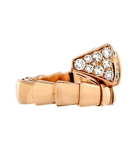 Pre-Owned Bvlgari Serpenti Viper One-Coil Ring