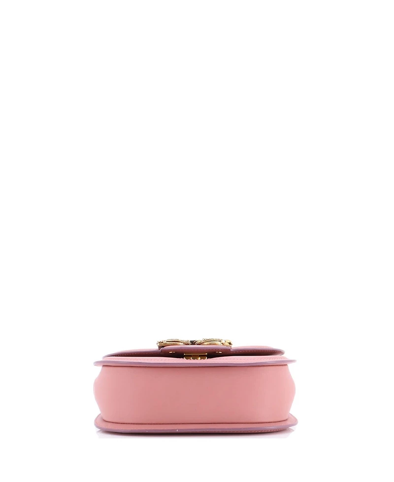 Pre-Owned Dolce & Gabbana Small Amore Chain Crossbody Bag Leather