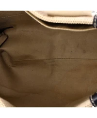 Pre-Owned Chloe Medium Woody Tote Canvas with Leather