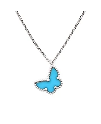 Pre-Owned Van Cleef & Arpels Sweet Alhambra Butterfly Pendant Necklace