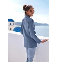 Lascana Women's Crochet Detail Blazer