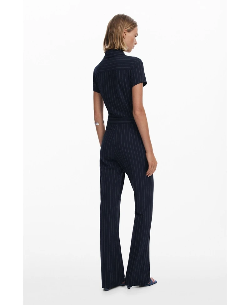 Desigual Women's Pinstripe jumpsuit