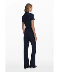 Desigual Women's Pinstripe jumpsuit