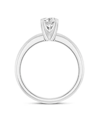 Macy's Diamond Solitaire Engagement Ring (1/2 ct. t.w.) in 14k White Gold