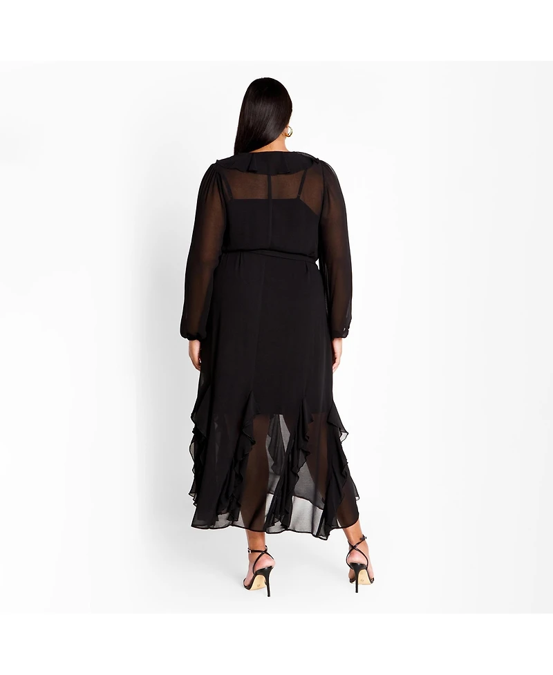 City Chic Women's Bridgette Maxi Dress.