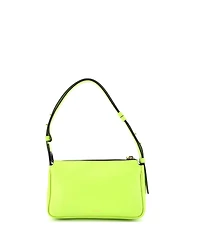 Pre-Owned Versace Medusa Chain Zip Shoulder Bag Leather