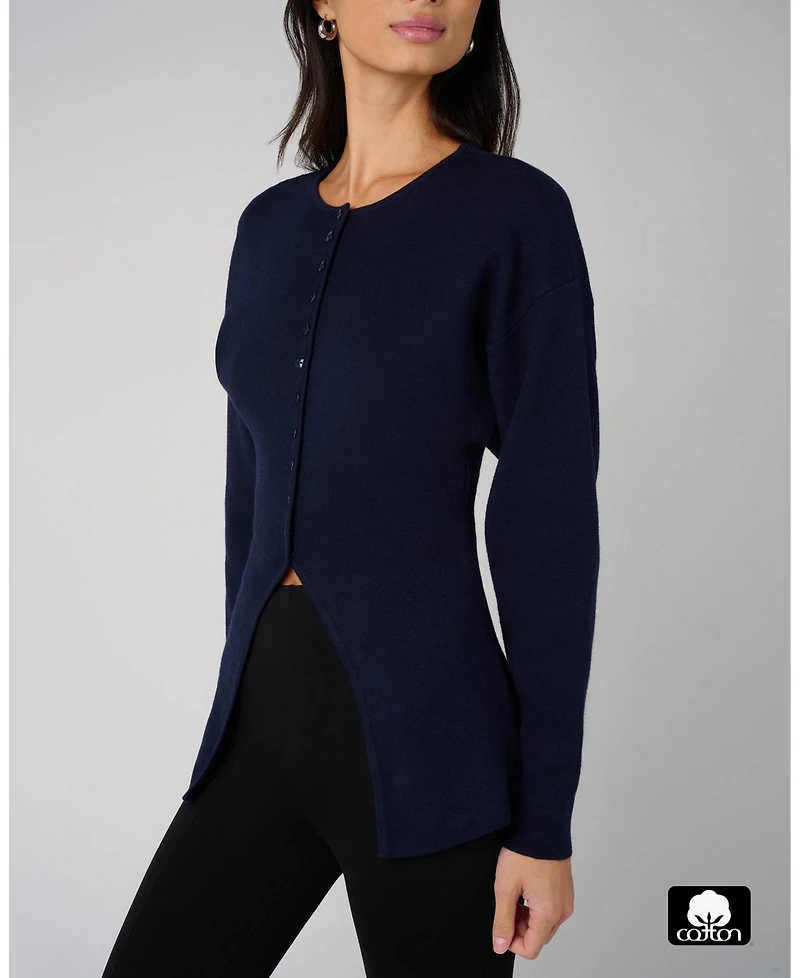 WeWoreWhat Women's Drop Shoulder Cardigan