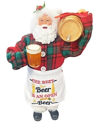 Santa's Workshop 12" The Best Beer Santa Claus