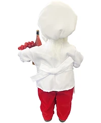 Santa's Workshop 16" It's Not Good to Keep Things Bottled Up Santa Claus