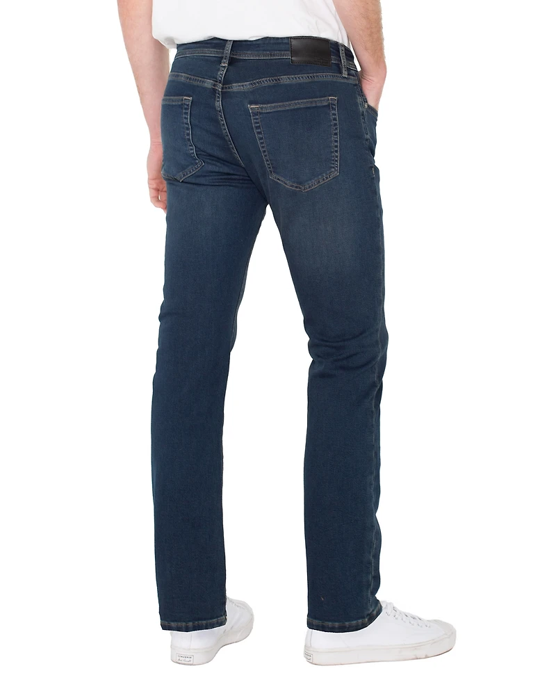 Liverpool Los Angeles Men's Kingston Modern Straight-Fit Jeans