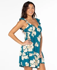 Roxy Women's Palmy Days Scoop Neck Mini Dress